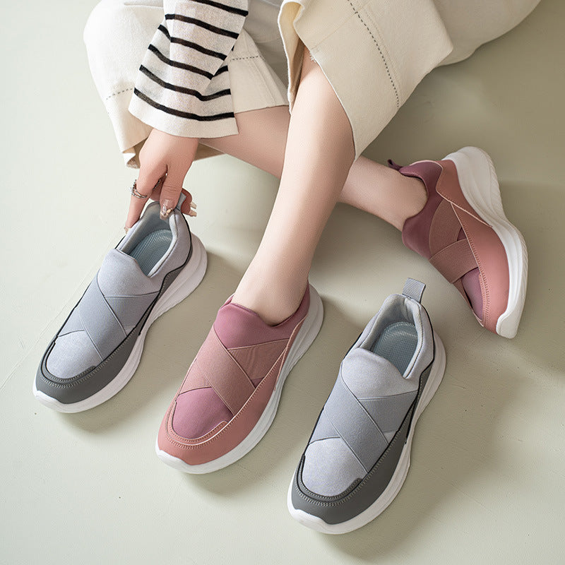 Women's sports shoes fly woven shoes breathable shoes eprolo