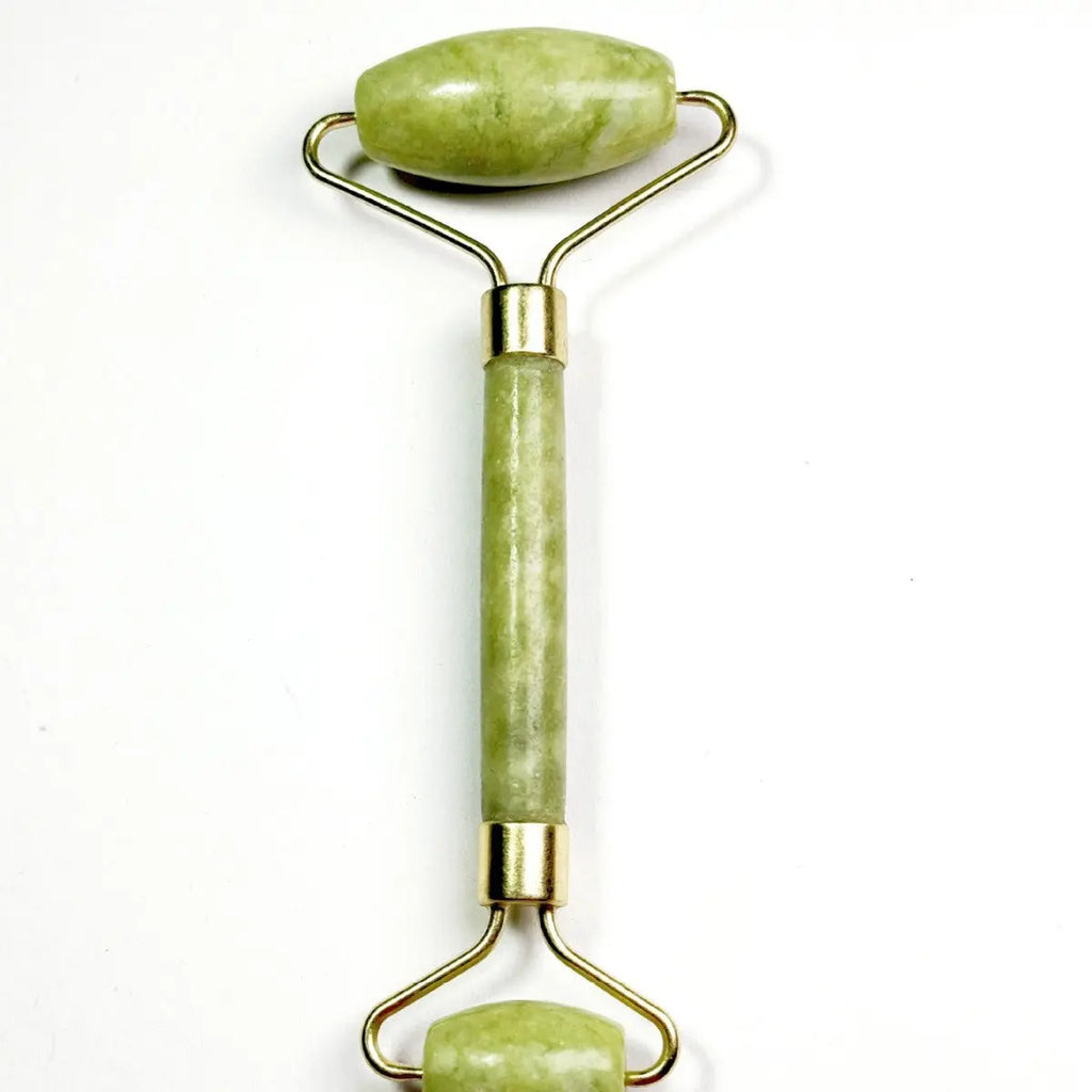 Natural Jingluo Jade Beauty Roller Massager, Facial Rolling Beauty Device, Face Massage Stick eprolo