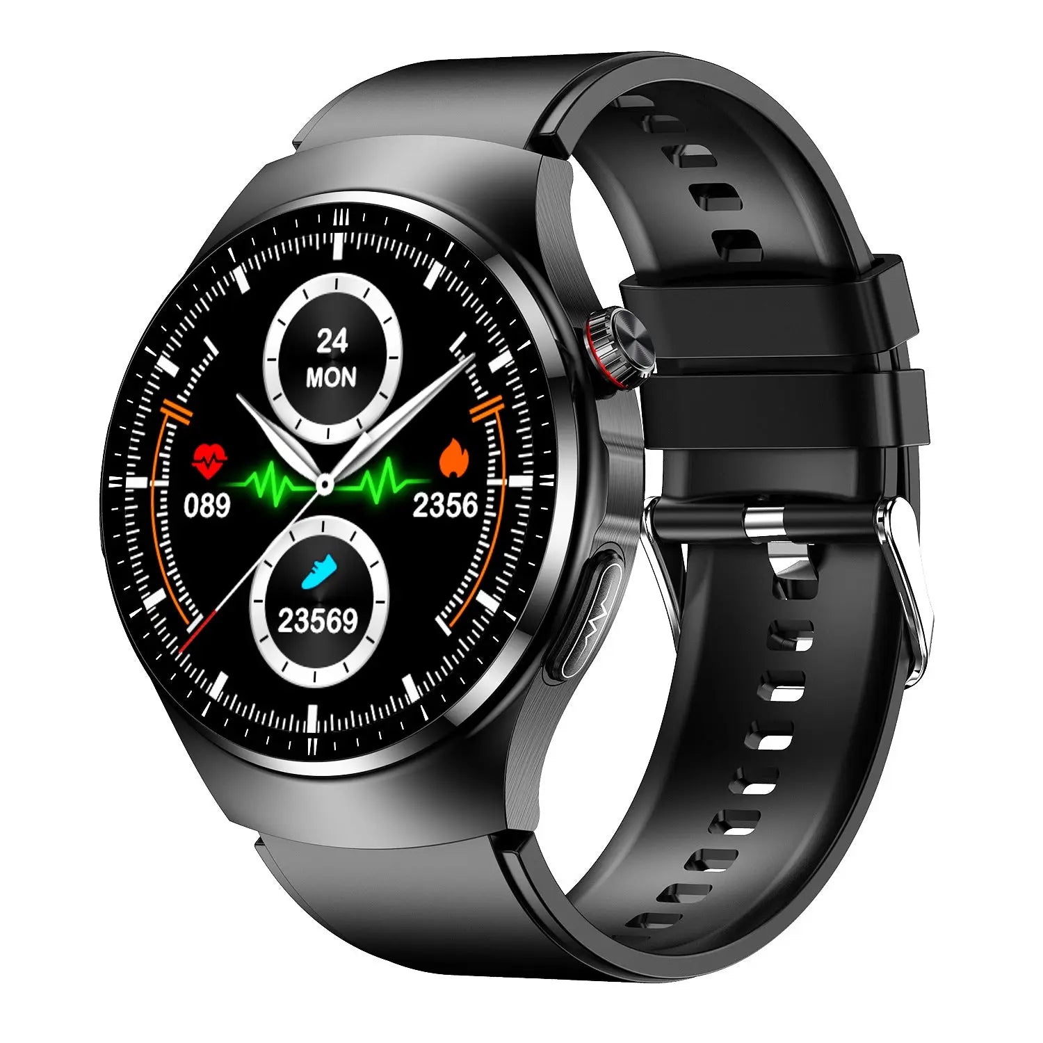 Smart Watch TK25 Bluetooth Call Blood Glucose Uric Acid Blood Lipids Electrocardiogram Body Fat Heart Rate Blood Oxygen Blood Pressure eprolo