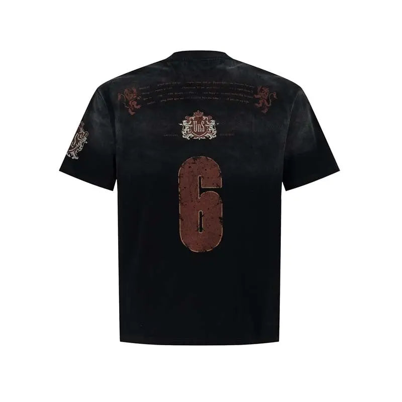 Printing and printing letters and numbers for dirty short sleeves eprolo