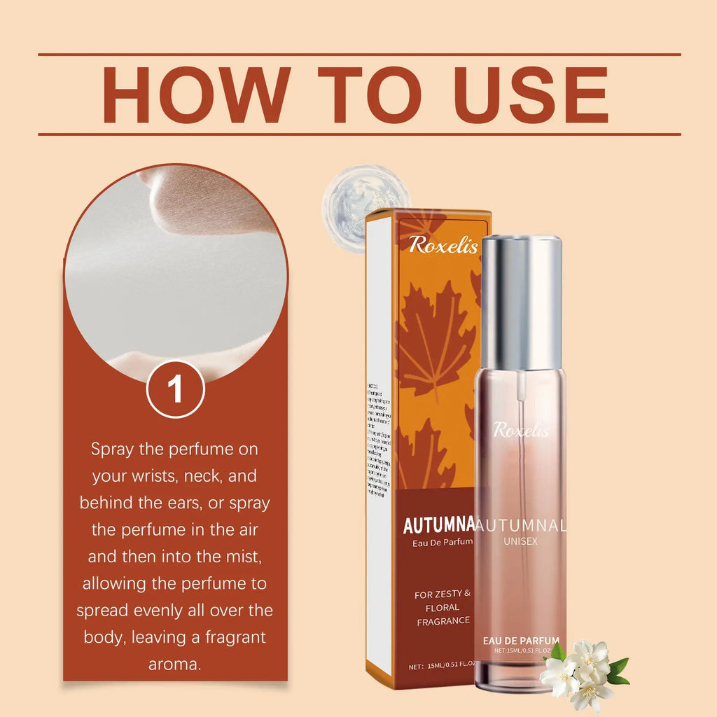 Autumn Perfume Citrus Flower Natural Fresh Light Fragrance Portable Lasting Fragrance Exudes Personal Charm Perfume eprolo