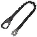 Tactical Bungee Cord - Quick-Release Climbing Buckle, Adjustable Safety Rope with Dual-End Hook for Secure Hanging eprolo