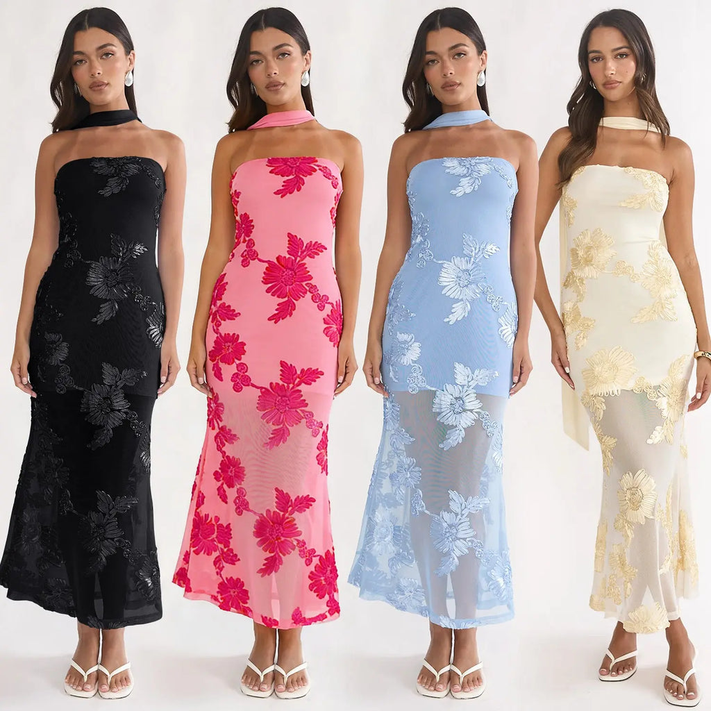 Tailored backless dress eprolo