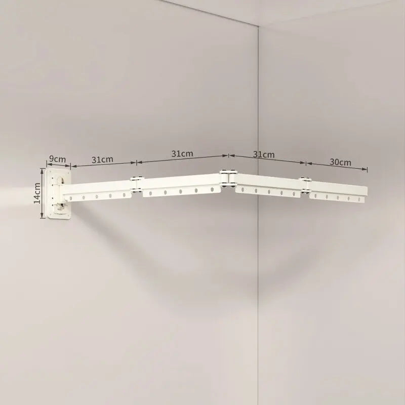 Foldable Shower Curtain Set, Invisible Waterproof Polyester Shower Divider, Retractable for Wet & Dry Zone Separation. eprolo