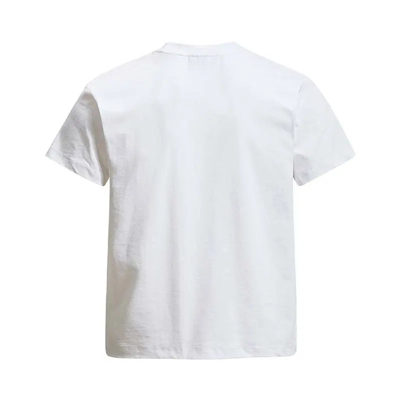 War horse galloping printed round neck short sleeved shirt eprolo