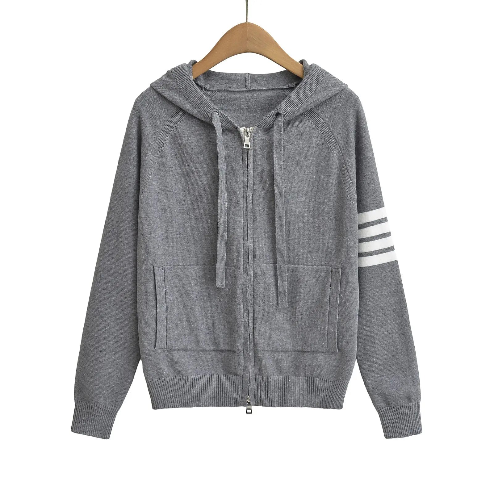 Hooded zipper sweater eprolo