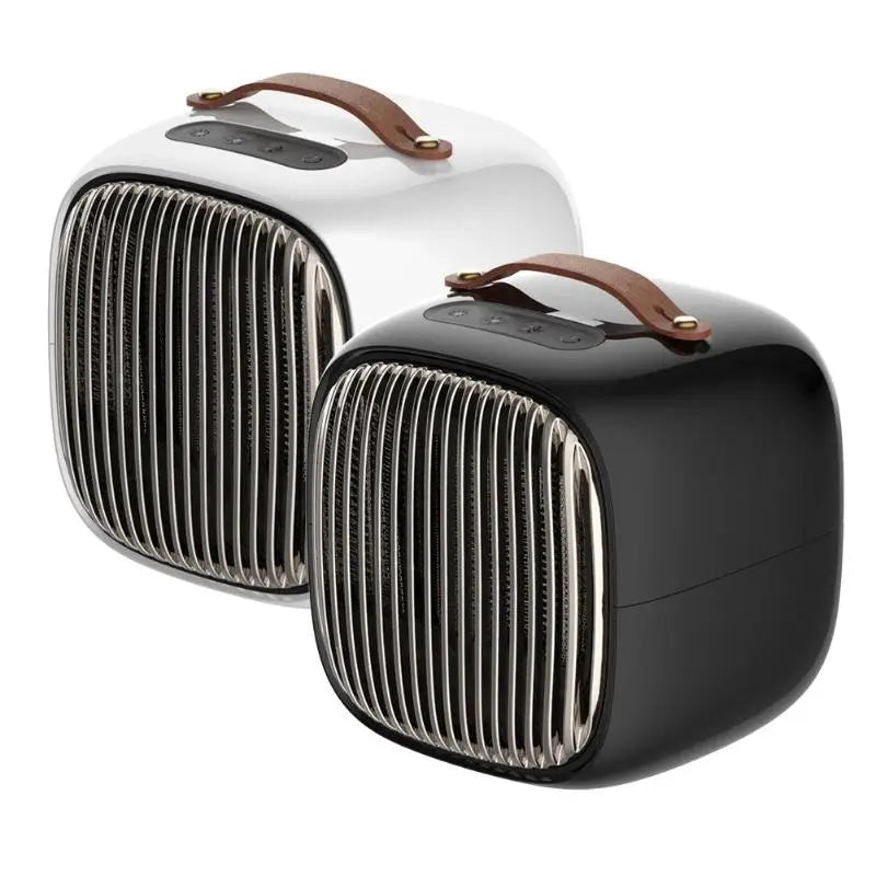 Mini 800W Space Heater Portable Winter Warmer Fan Personal Electric Heater for Home Office Ceramic Small Heaters US/ EU Plug eprolo