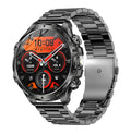 AK75 Smart Watch Flashlight  Men Outdoors Sports Fitness Tracker 700mah Large Battery BT Calling LED Light Smartwatch eprolo