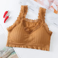 Lace Bra Women Girls Yoga Tops Fashion Fitness Sport Bra Cotton Women Tops eprolo