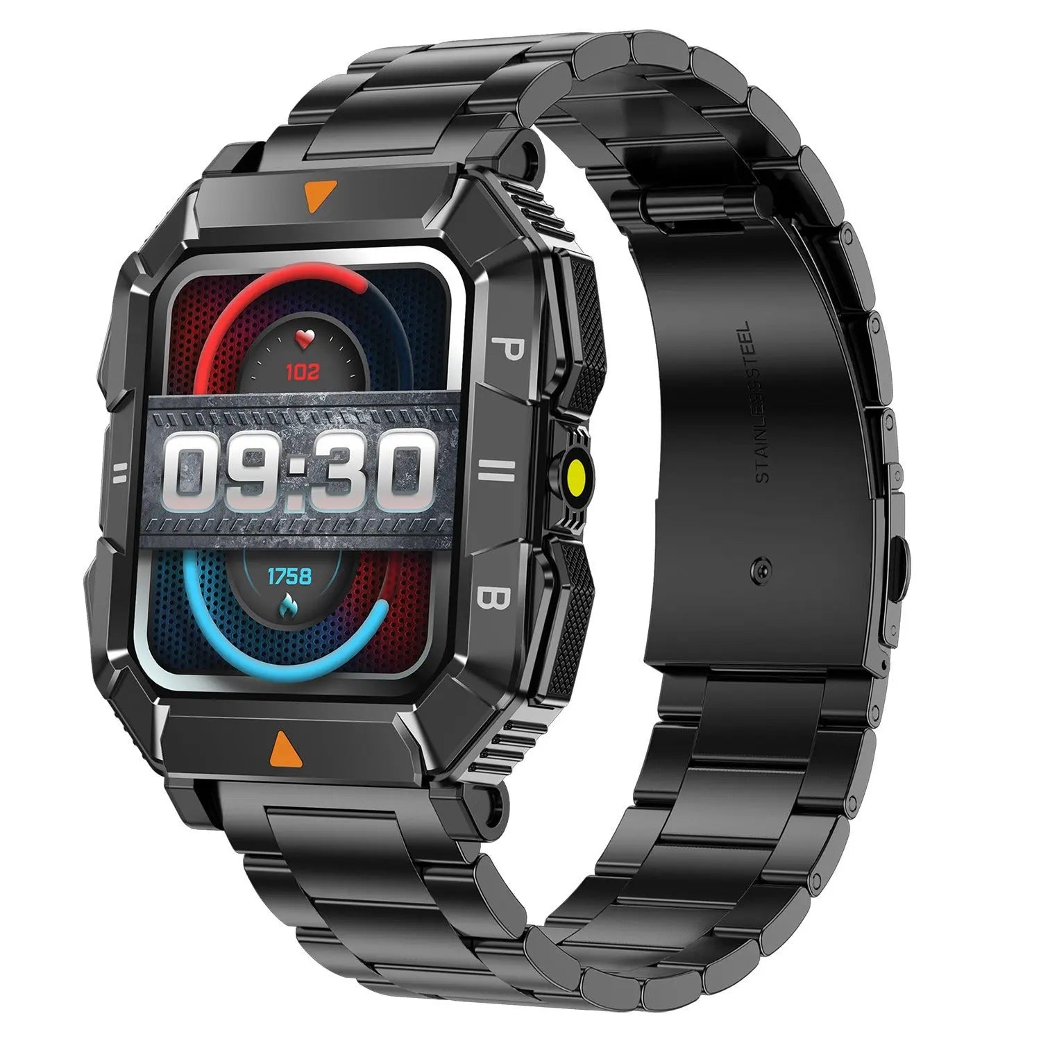 YK03 smartwatch Bluetooth call flashlight sports waterproof heart rate blood oxygen health monitoring eprolo