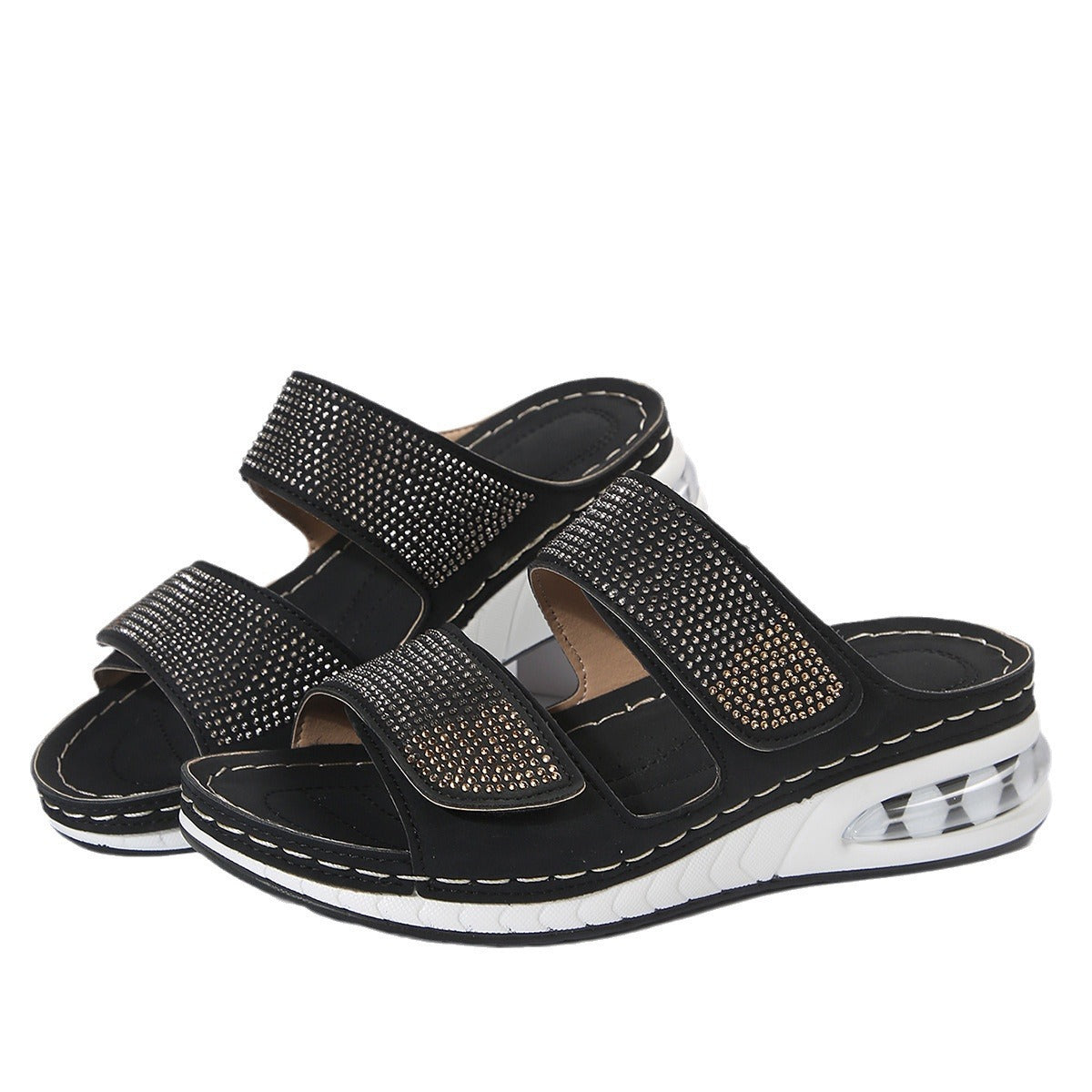 One lined thick soled slippers for women's beach sandals eprolo