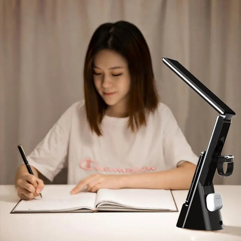 Newest Multi-Function Table Lamp Clock Convenient Three In One Fast Charger For Mobile Phone Watch Headset Wireless Charging eprolo