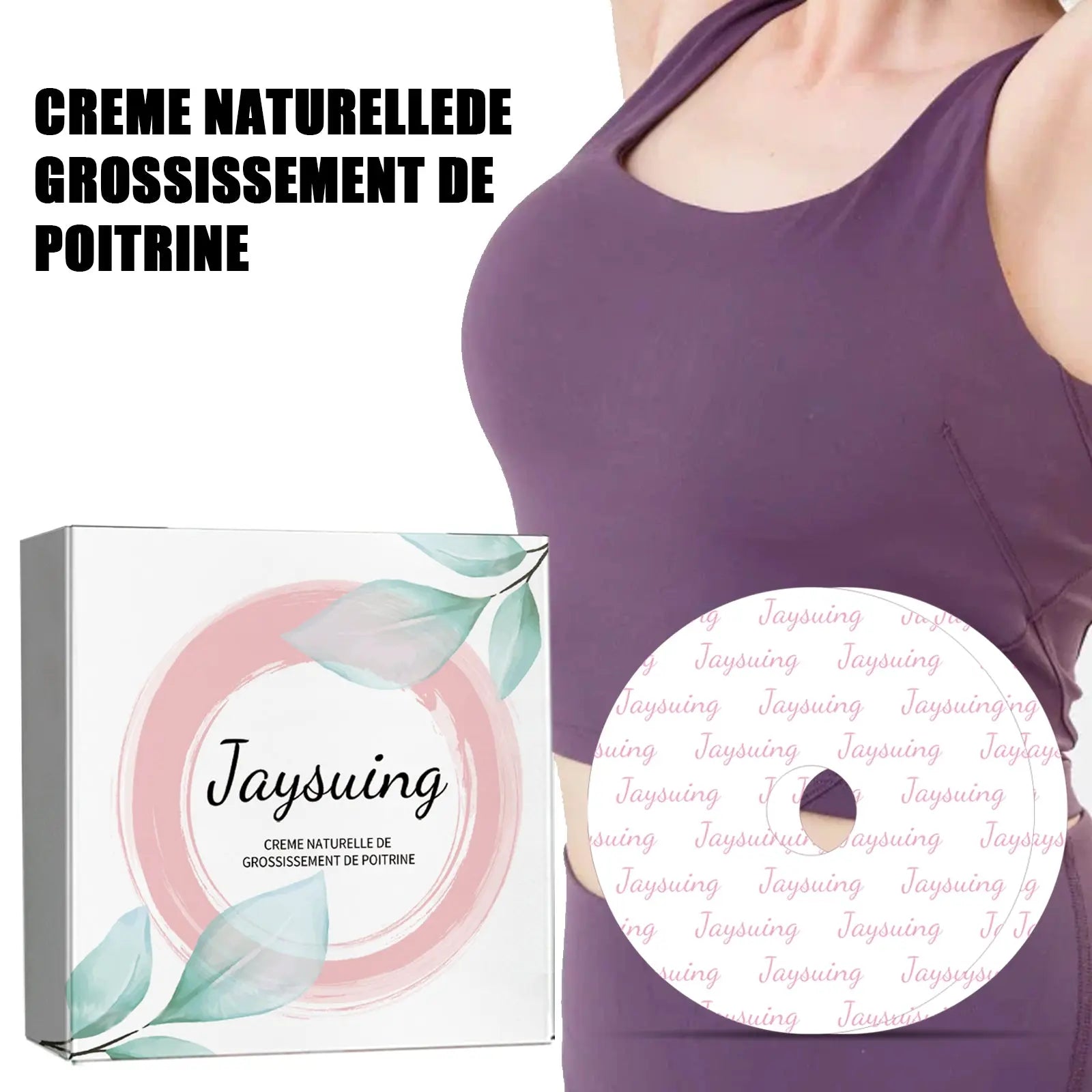 Jaysuing Breast Cream Breast Cream For Firming, Firming, Firming And Anti-Sagging Lift Massage Treatment eprolo