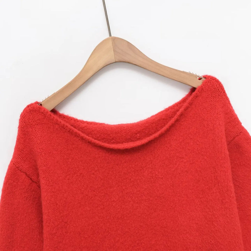 Women's Knitwear Top with Loose Fit and Soft Design eprolo