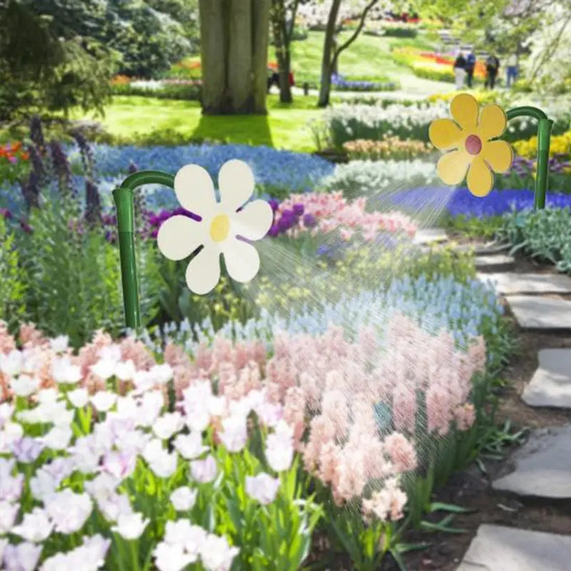 Dancing Flower Water Sprinkler - 360° Rotating Adjustable Lawn & Garden Irrigation Tool for Fun Watering eprolo
