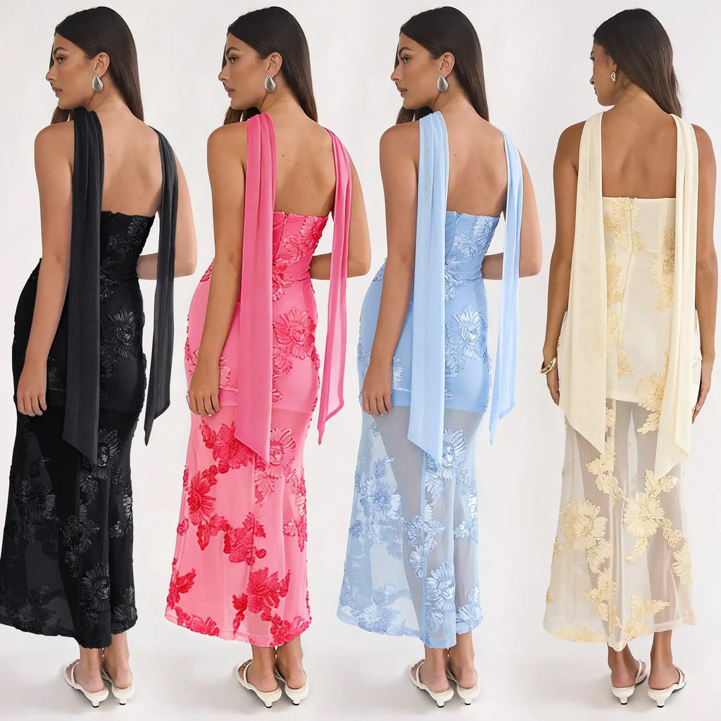 Tailored backless dress eprolo