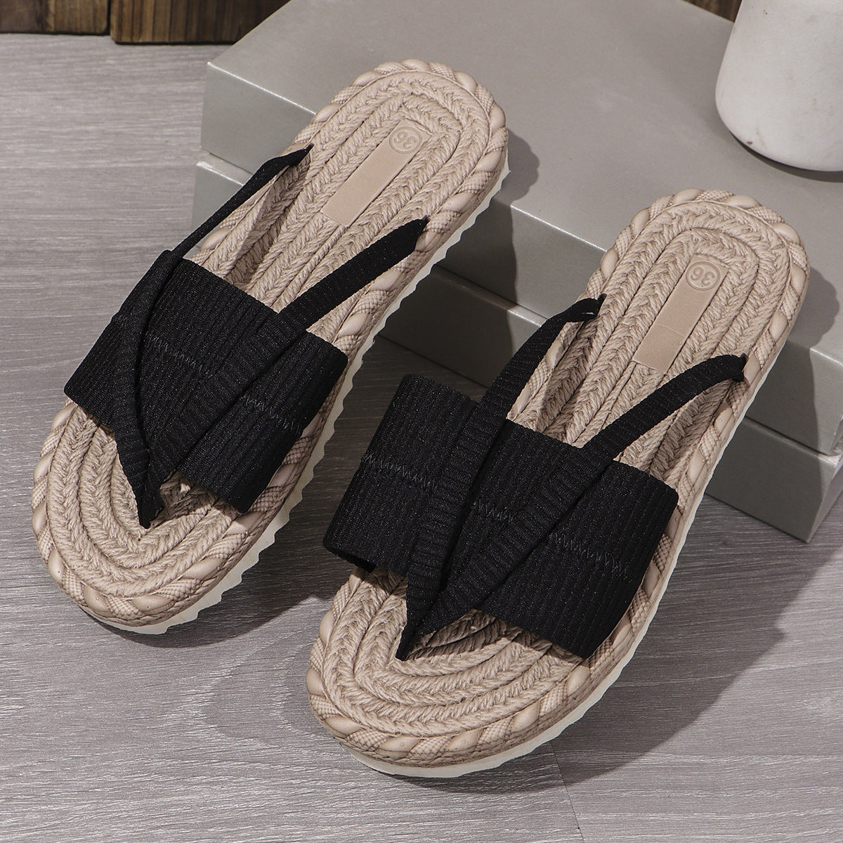 Women's  Beach Vacation Sandals Fashion Toe-Strap Flip-Flops Slipper eprolo