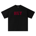 Letter printed round neck short sleeved T-shirt eprolo