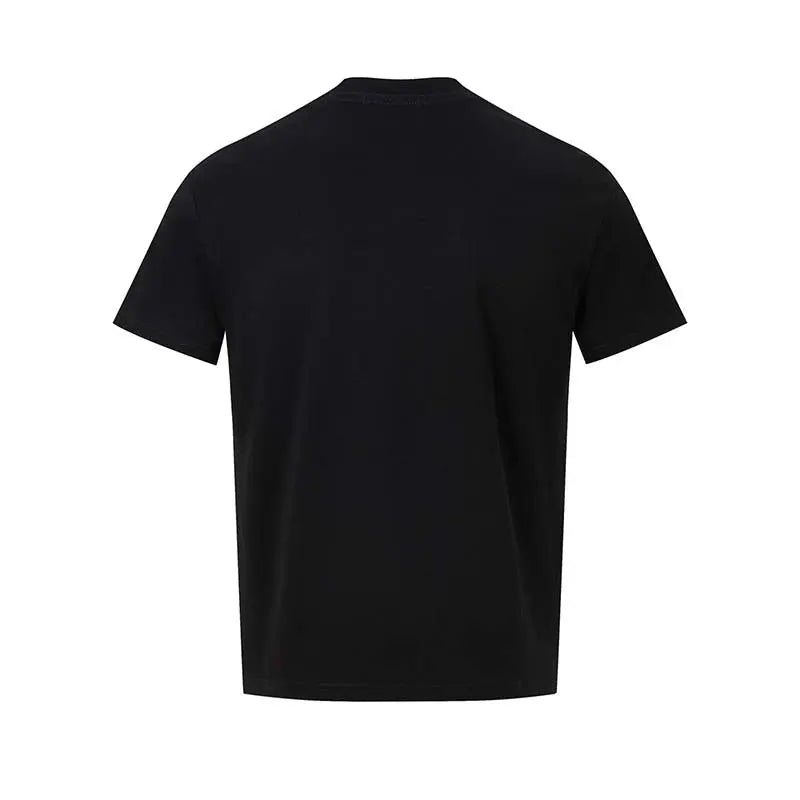 Rock singer letter printed short sleeved shirt eprolo