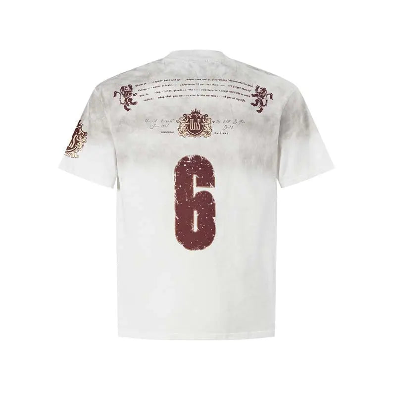 Printing and printing letters and numbers for dirty short sleeves eprolo