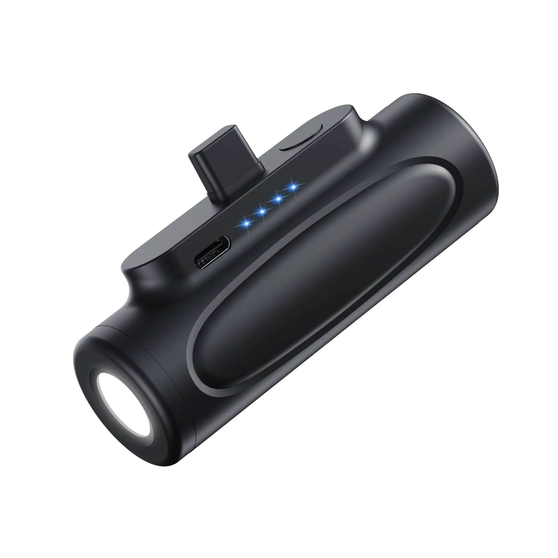 New creative power bank flashlight outdoor LED mini capsule portable fast charge 5000mAh power bank eprolo