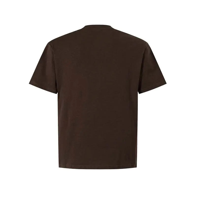 Alphanumeric printed round neck short sleeved shirt eprolo