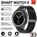 DT Watch X smartwatch with 4G large memory, local music and video playback, waterproof Bluetooth calling, smart phone eprolo