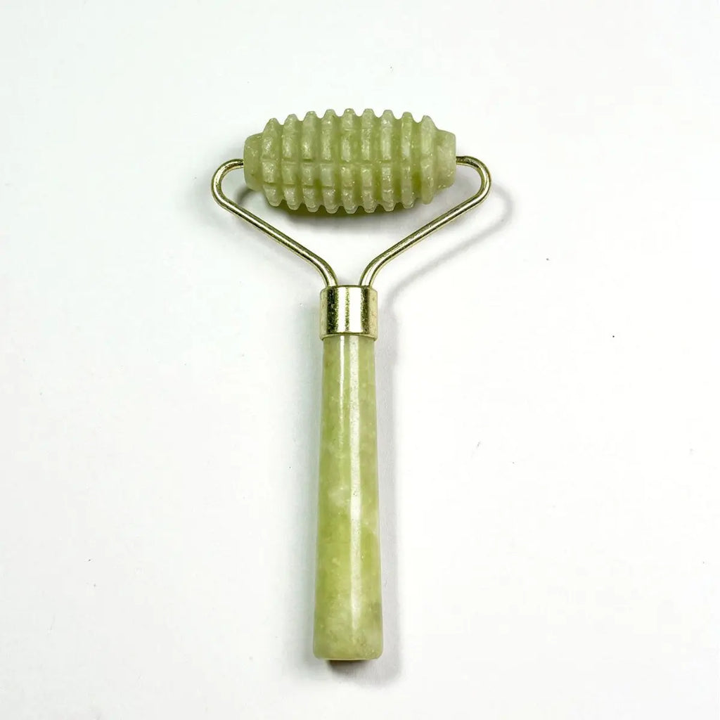 Natural Jingluo Jade Beauty Roller Massager, Facial Rolling Beauty Device, Face Massage Stick eprolo