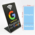 Google comment card NFC standing card NTAG213URL written into Apple Android phone touch NFC review card eprolo