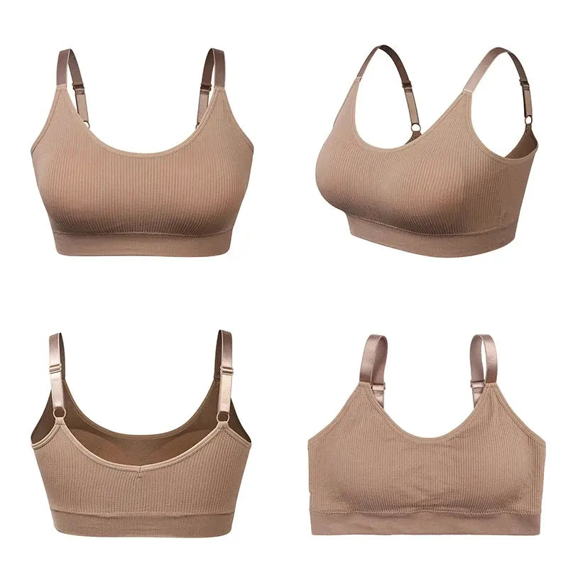 Sports Yoga Bra Women Seamless Padded Sports Bra Fitness Running Gym Bra Sports Underwear Push Up Sport Bra for Cup A B eprolo