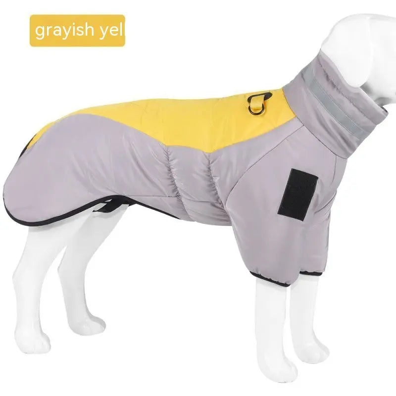 New Winter Dog Coat Waterproof Pet Clothes For Medum Large Dogs Warm Thicken Dog Vest Custome Labrador Jacket My Store